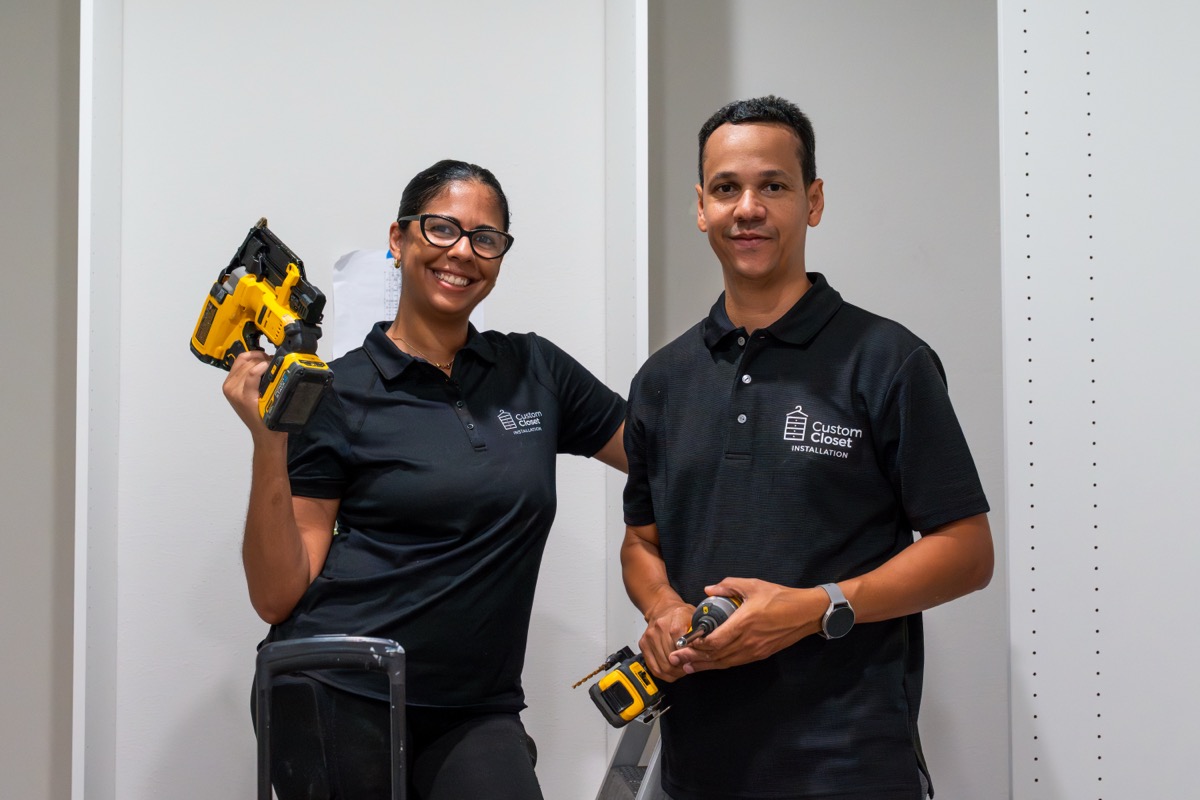 The family-owned installation team